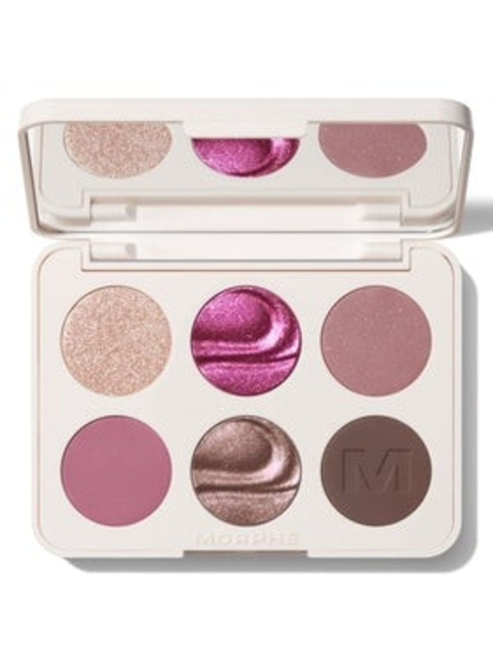 Morphe ChromaPlus 6-Pan Eyeshadow Palette, Love Byte